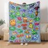 Plants Vs. Zombies Blanket Comfortable Great for Livingroom Picnics Bed Four Seasons Universal Modern Unique Gift for Family and Friends Camping