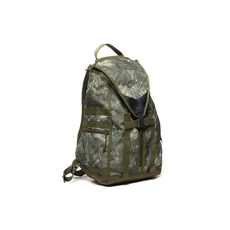 Nike Polyester Nylon Backpack Regular Unisex Army Green BA6377-395