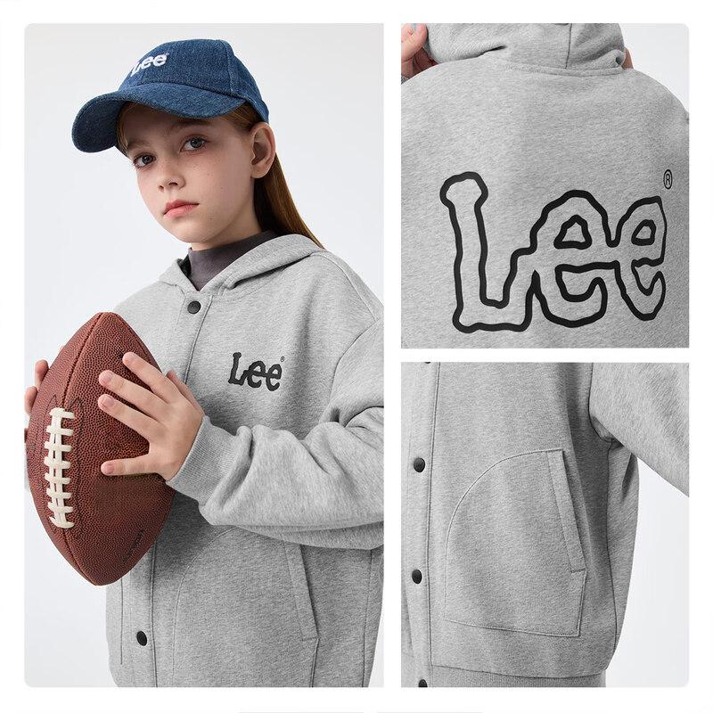 LeeKids Children's Vintage Printed Hooded Windproof Jacket