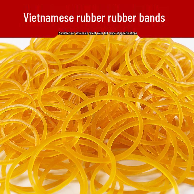 High-Temperature, Corrosion-Resistant Cowhide Rubber Bands for Office Use