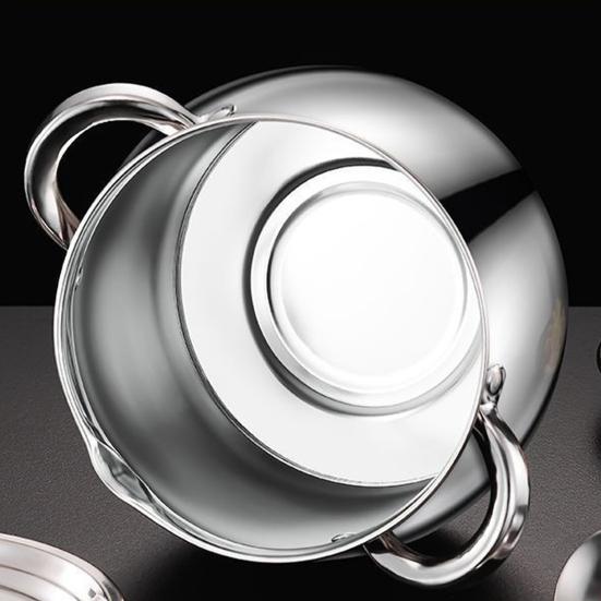 Yousheng Bacon Grease Container Stainless Steel Oil Pot with Filter And Lid Dual Handle Lard Pot Kitchen Oil Storage Jar