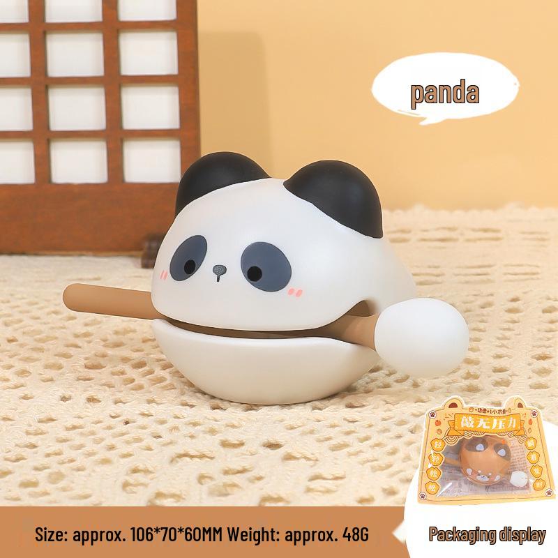 

Merit +1 Decompression Wooden Fish: Stress Relief Ornament for Desk