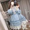 2025 Sweet & Sexy Lolita Dress: Waist-Cinching, Cute Long-Sleeve Spring/Summer Style for Women