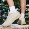 TUINANLE Men's Casual Wide-Toe Sneakers, Large-Size Breathable Walking Shoes, Non-Slip Outdoor Sneakers, Sizes 39–48