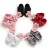 1 Pair Retro Spring Autumn Toddlers Prewalkers Cotton Shoes Infant Soft Bottom First Walkers 0-13 Months Baby Girls Cotton Shoes