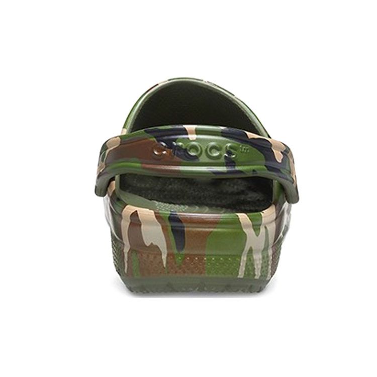 Crocs Classic Clog Casual Comfortable Clogs Unisex Footwear Military-Green Camouflage 206454-3TC