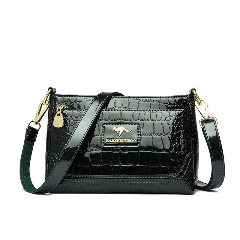 

Сумка-квадрат высокого класса Модная женская сумка Одноплечевая сумка-кроссбоди Женская сумка зелёный