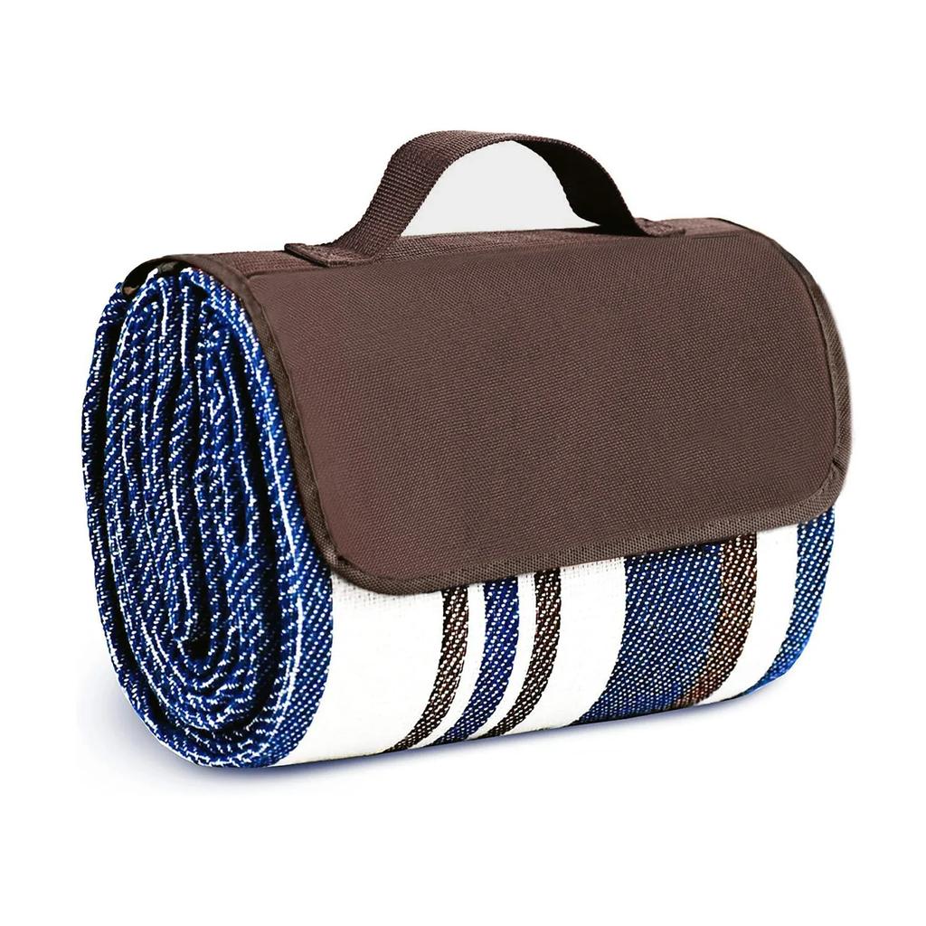Extra Large Picnic Blankets, Waterproof Sandproof Foldable Outdoor, Fashion Handy Tote, Beach Mat for Spring Summer Campingnkets