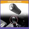 6 Speed Manual Gear Shifter Knob Single  For Ford Focus 2005-2012 Silver