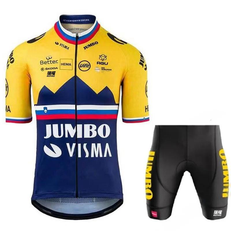 Men Women Cycling Jersey Short Sleeve Quick Dry Bike Shirt Road Sportswear