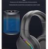 Cross-border Bluetooth Gaming Headset with Detachable Microphone, 2.4G Noise-Cancelling for PC and Phone
