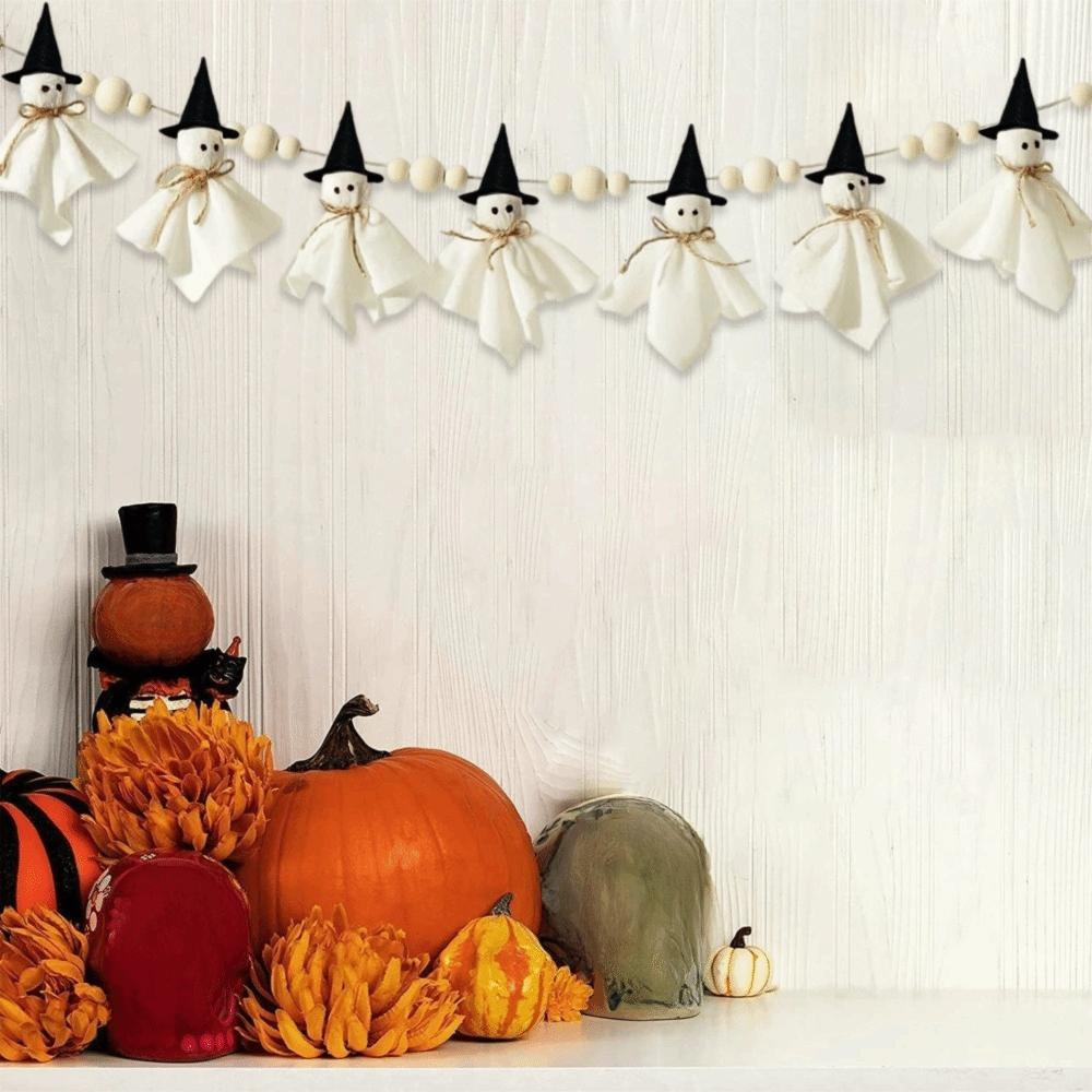 84 inch Hanging Ghost String Reusable Hallowee Hanging Decoration Halloween Spooky Pentant  Outdoor