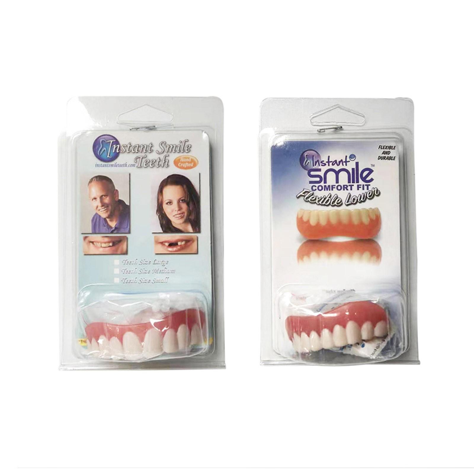 

Силиконовые искусственные брекеты для зубов