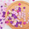 100Pcs/Bag Mix Shape Round Flower Wooden Buttons Lovely Sewing Wood Decorative Button for DIY Craft Clothes Accessories