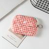 Bow Mini Zipper Credit Card Holder Organizer Wallet Earphones Keys Cards Small Portable Zip Pocket with Keyring for Women Men