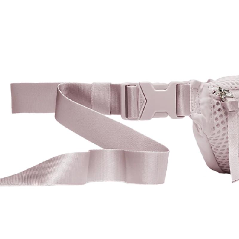 Nike Nylon Fabric One Shoulder Crossbody Fanny Pack Regular Women's Pink Casual CU2609-516