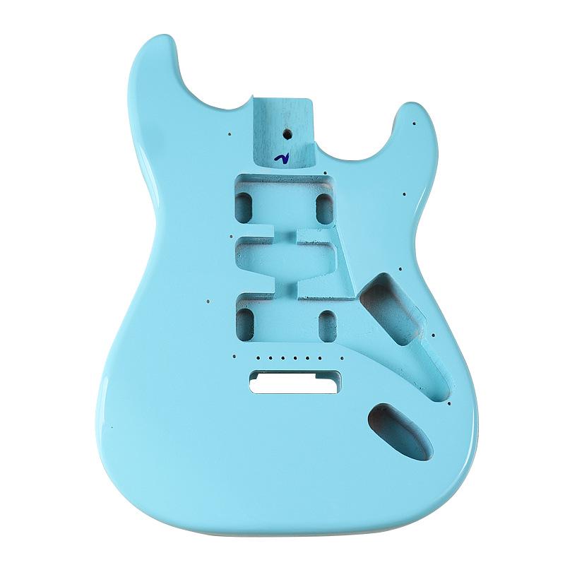 

39-Inch Surf Green ST Electric Guitar Body - Glossy Finish DIY Musical Instrument Accessory