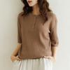 Dedra Round Button Knit Knf3027