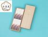 [Includes a Condolence Note] [Meiko Shibayama, Paulownia Wood Box, 6 Boxes] Incense Set, Low Smoke, Floral Scent, Gift Wrapping, and Noshi (Gift