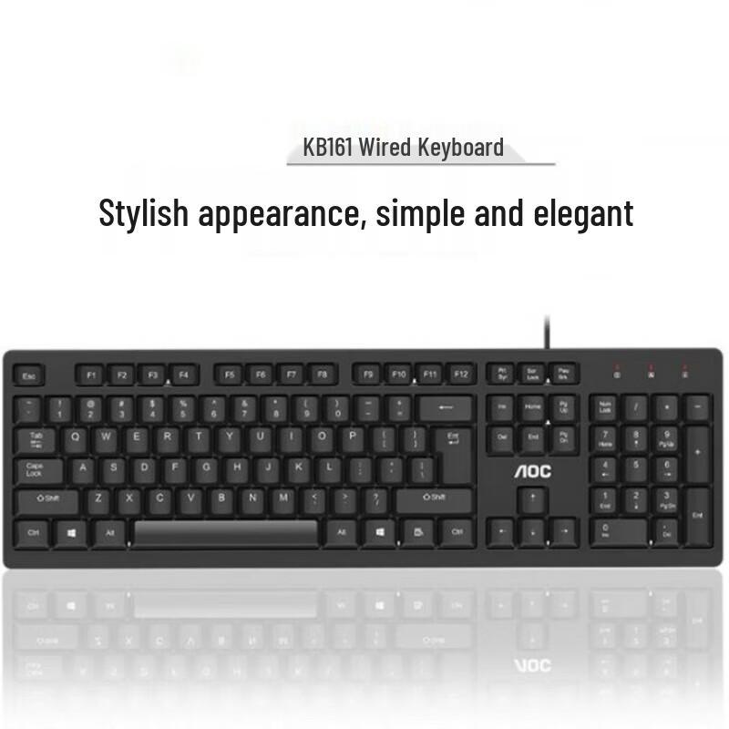 Hudian Jinggong KB161 Wired USB Keyboard