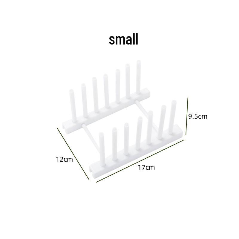 Multi-functional Kitchen Dish and Bowl Rack with ABS Material Draining Design