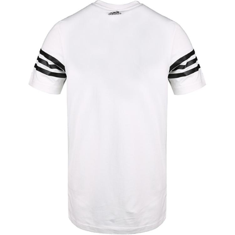 adidas T Shirts Men's White Crew Neck Moderate CX5024