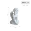 8–30cm Continental-Inspired Resin Praying Angel Figurine | Distinct Contemporary Style Workmanship Bedroom & Shelf Adornment