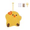 Sisal Cat Scratcher Mat Cartoon Design Cat Scratching Pad with Sticker Tape for Floor Wall To Protect Couch Carpet Furniture