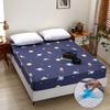 Waterproof Cartoon Quilted Fitted Sheet, Bedspread With Elastic Band, Non Slip Sheet, King Size Bed (without Pillow Case)