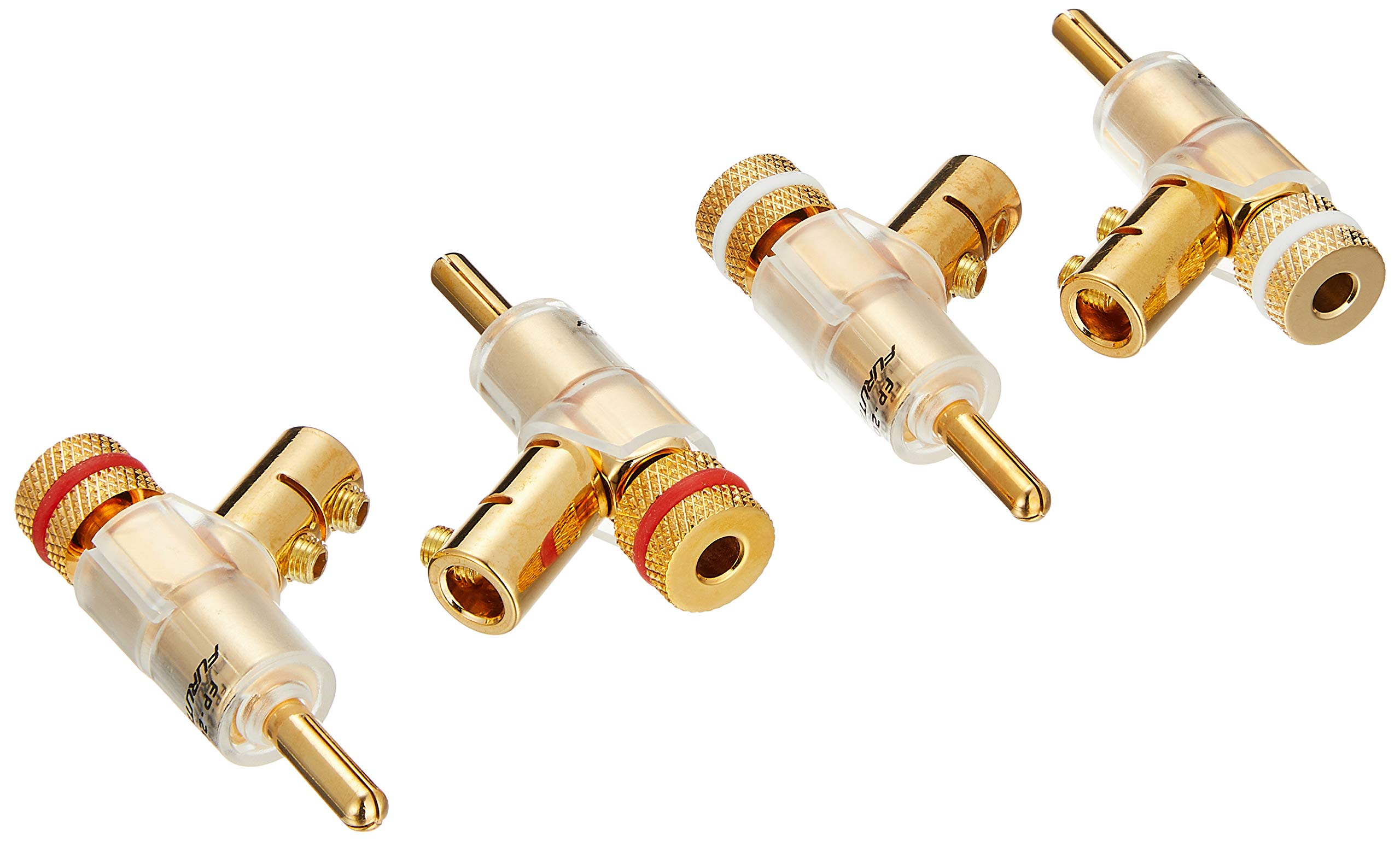 FURUTECH ADL Банановые разъемы High-End, Позолоченные 24 каратным золотом, Набор из 4 шт., FP202G