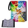 Card Album with Zipper, 9-Pocket 50 Pages Holds 900 Cards, Wear-Resistant and Waterproof, Ideal for Collectors