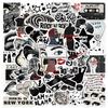 50 High-End Stickers for Luggage, Helmet, Phone Decoration (260-)