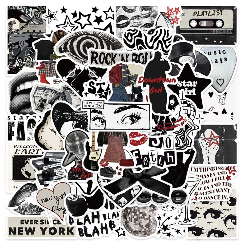 50 High-End Stickers for Luggage, Helmet, Phone Decoration (260-)