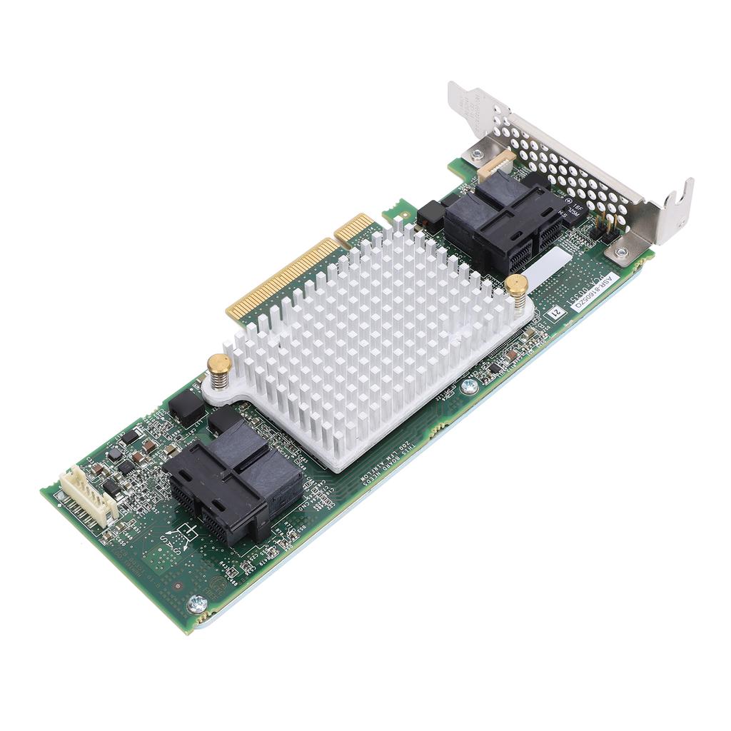 ASR 81605ZQ Array Card 12Gbps 1GB Cache 16 Channels 256 Storage Devices PCIe X8 SAS RAID Controller Card
