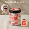 LLove Letter Jar Fun Encouragement Surprise Greeting Card Creative Gift Decoration Paper 60 Pieces Per Pack.