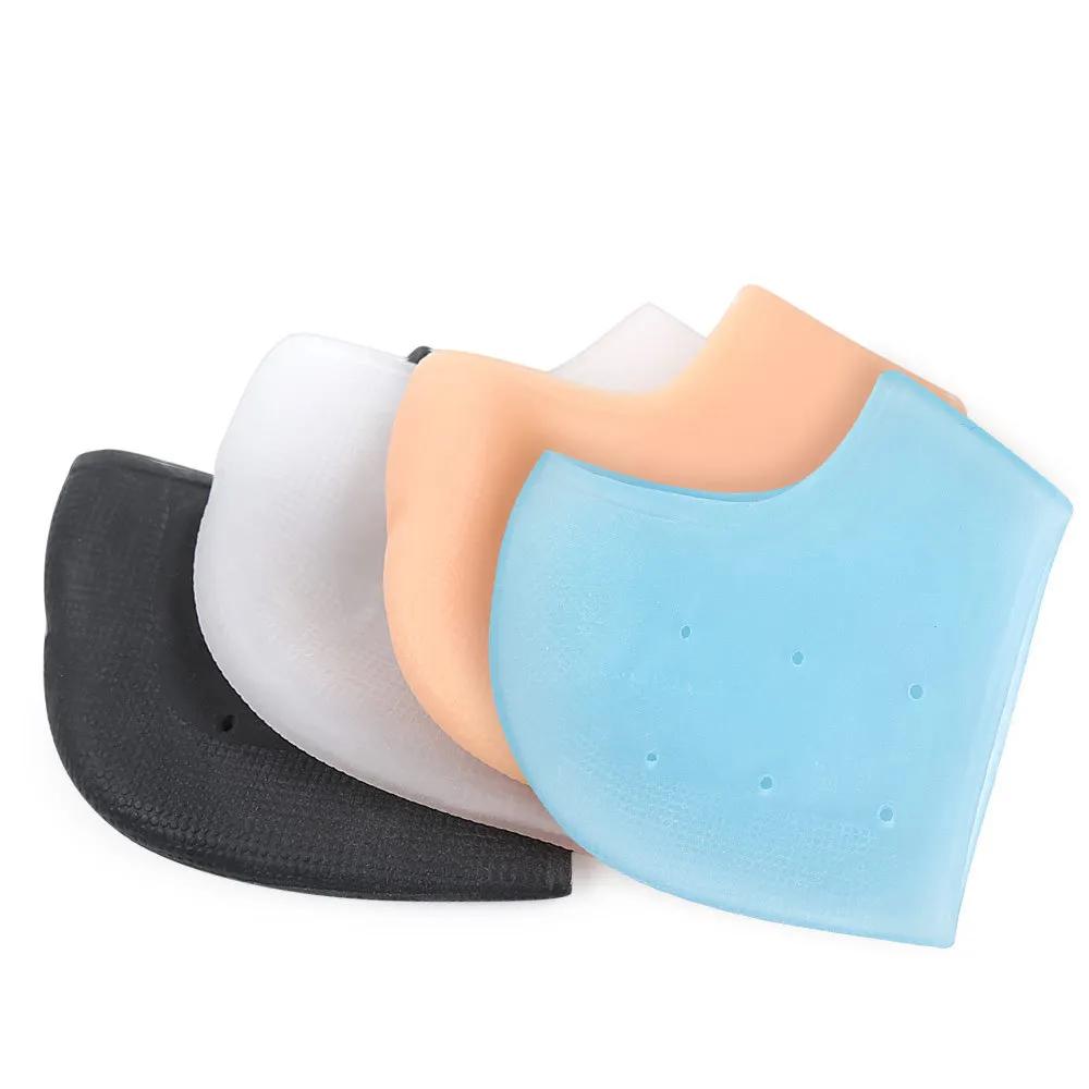 2pcs/4pcs Silicone Heel Protector Spurs Cracked Feet Plantar Fasciitis Gel Thick Heel Pad Pain Relief Foot Care Products