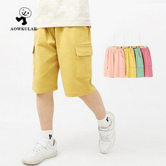 Kids Korean Style Striped T-Shirt - Cotton, Short-Sleeved, Trendy Summer Top for Boys