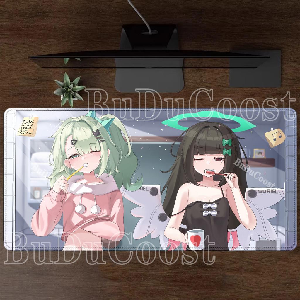 High-definition Printing Aria Sunna Nangong Yu AOD Angel Phantom Mouse Pad Keyboard Zenless Zone Zero ZZZ Anti-slip Anime Girl Desk Mat