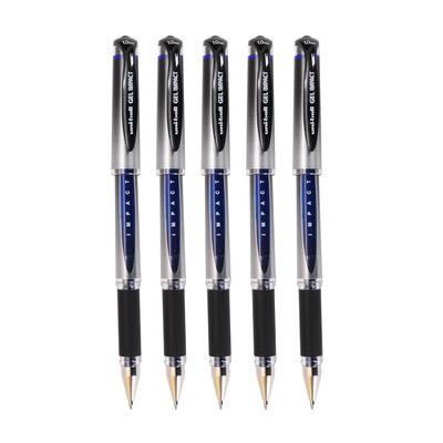 Uni-Ball UM-153S Gel Impact 1.0 Mm Blue Ink Gel Pens Pack of 5 for Office, Home & School Writing