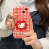Air cushion flower KT cat plaid for iPhone11promax iPhone 11 mobile phone case 11 silicone xr female xs tide