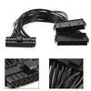24Pin Mining Dual PSU Adapter ATX Stromversorgungskabel Stecker für Mining 30cm 20+4pin