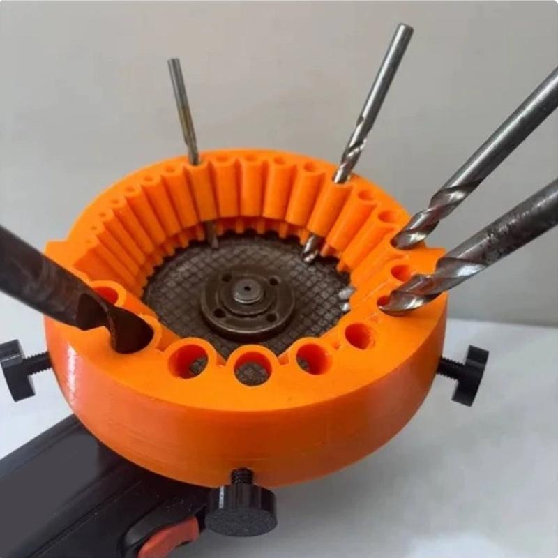 Drill Bit Sharpener Attachment Grinding Tool with Electric Grinding Function for DIY Enthusiasts Professional Craftsmen