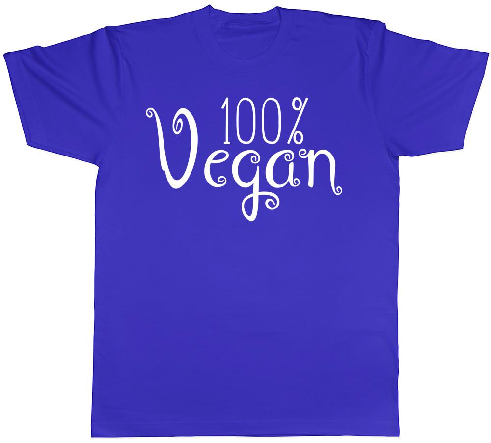 100 Vegan Vegetarian Unisex Unisexs Unisexs Ladies TShirt Tee