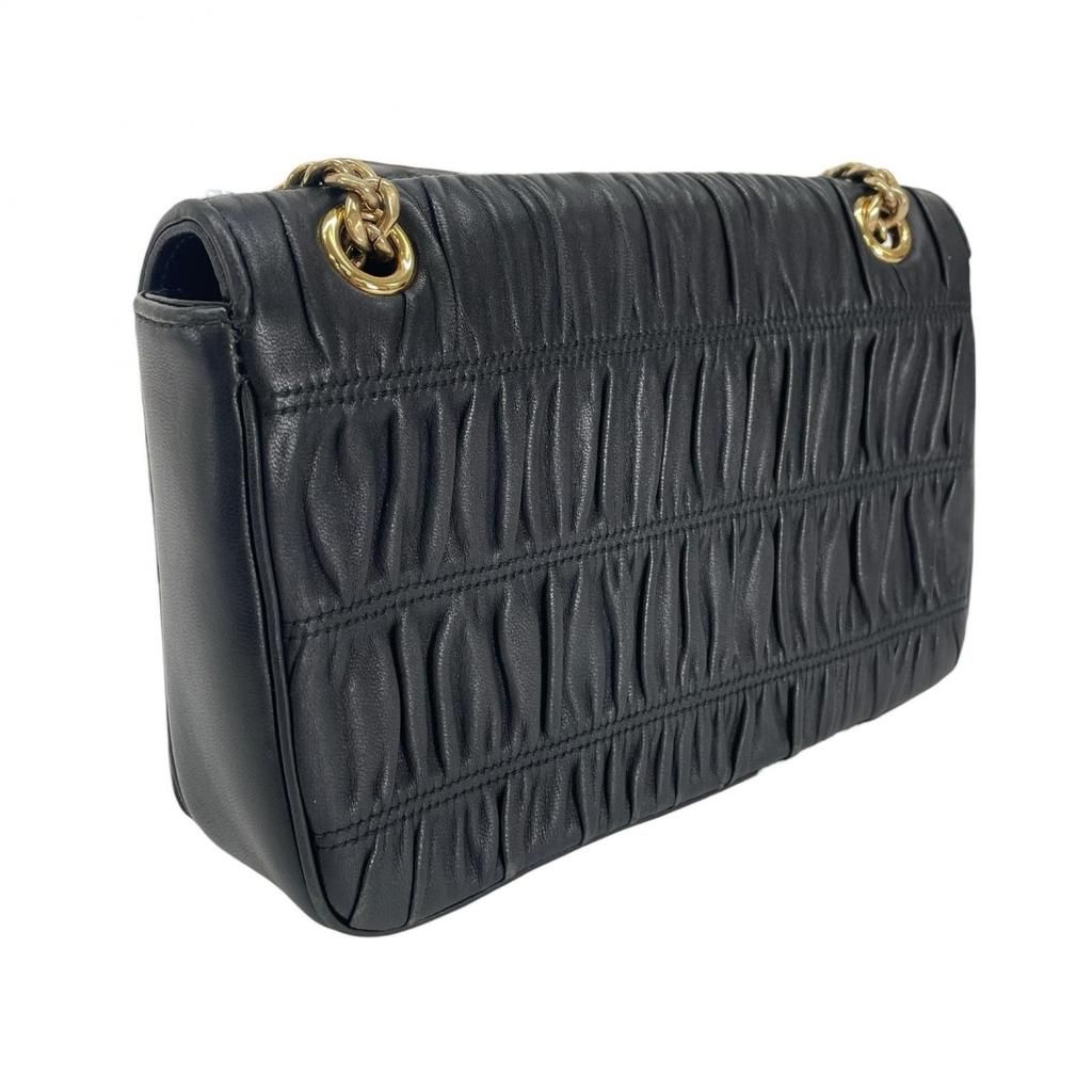 PRADA 1BD147 Shoulder Bag black Women used