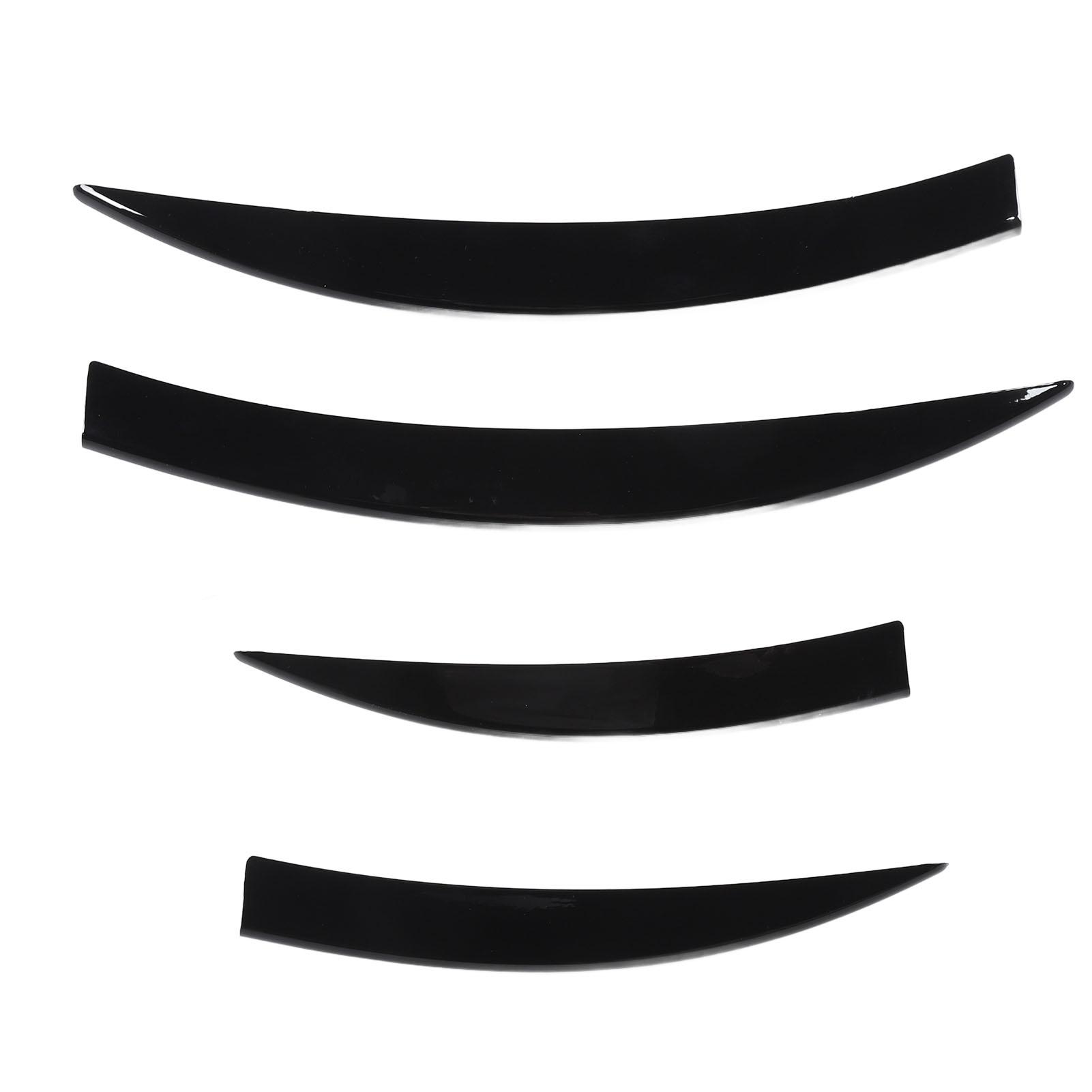 

Front Corner Mesh Grill Molding Side Air Vent Fog Lights Exterior Cover Trims Replacement for Benz