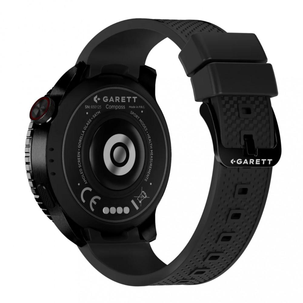 Smartwatch Bússola GPS preto