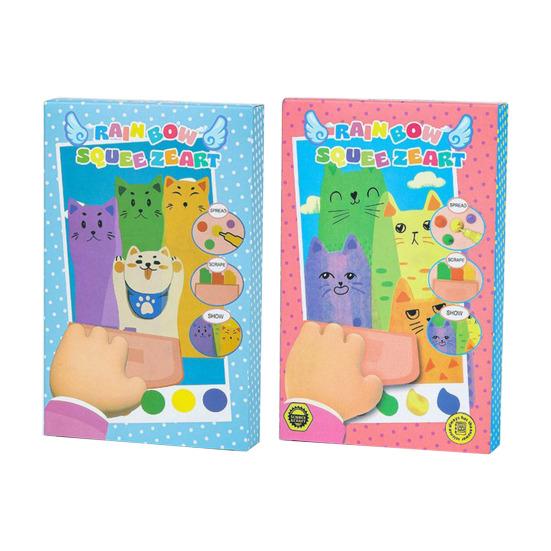 Kit Arte Scratch Arcobaleno Set Carta Raschiabile Magica Arcobaleno per Bambini Cartoline Creative Fai-da-te Biglietti d'Auguri Personalizzati Giocattolo per la Motricità Fine