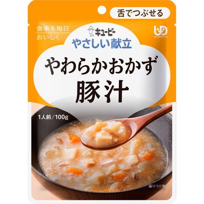 KEWPIE Easy Menu Yasawaka okazu - Schweinefleisch Misosuppe - 100g Retort Weiche Speisen und Essbesteck Retort