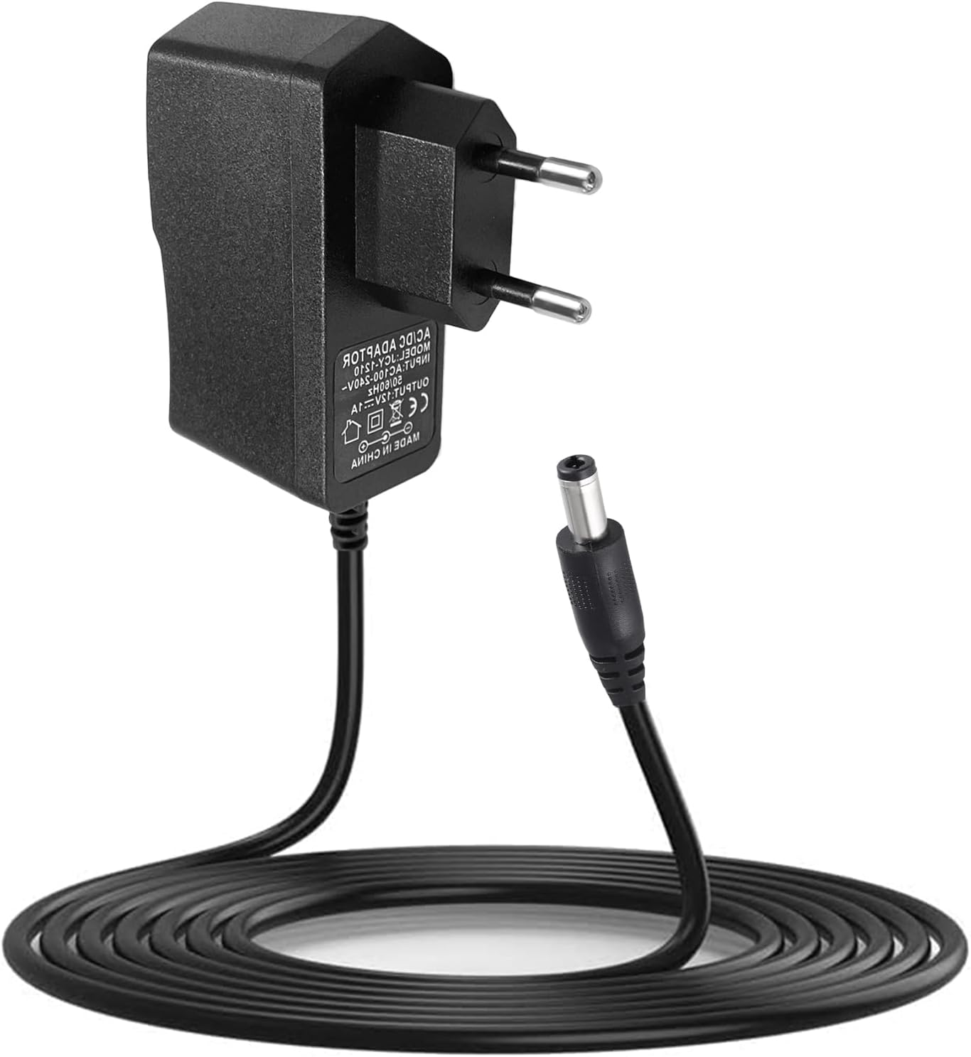 

AC to DC 100-240V Power Adapter 5V 1A Power Supply Switching Charger 1A Converter With EU plug 12V&1A
