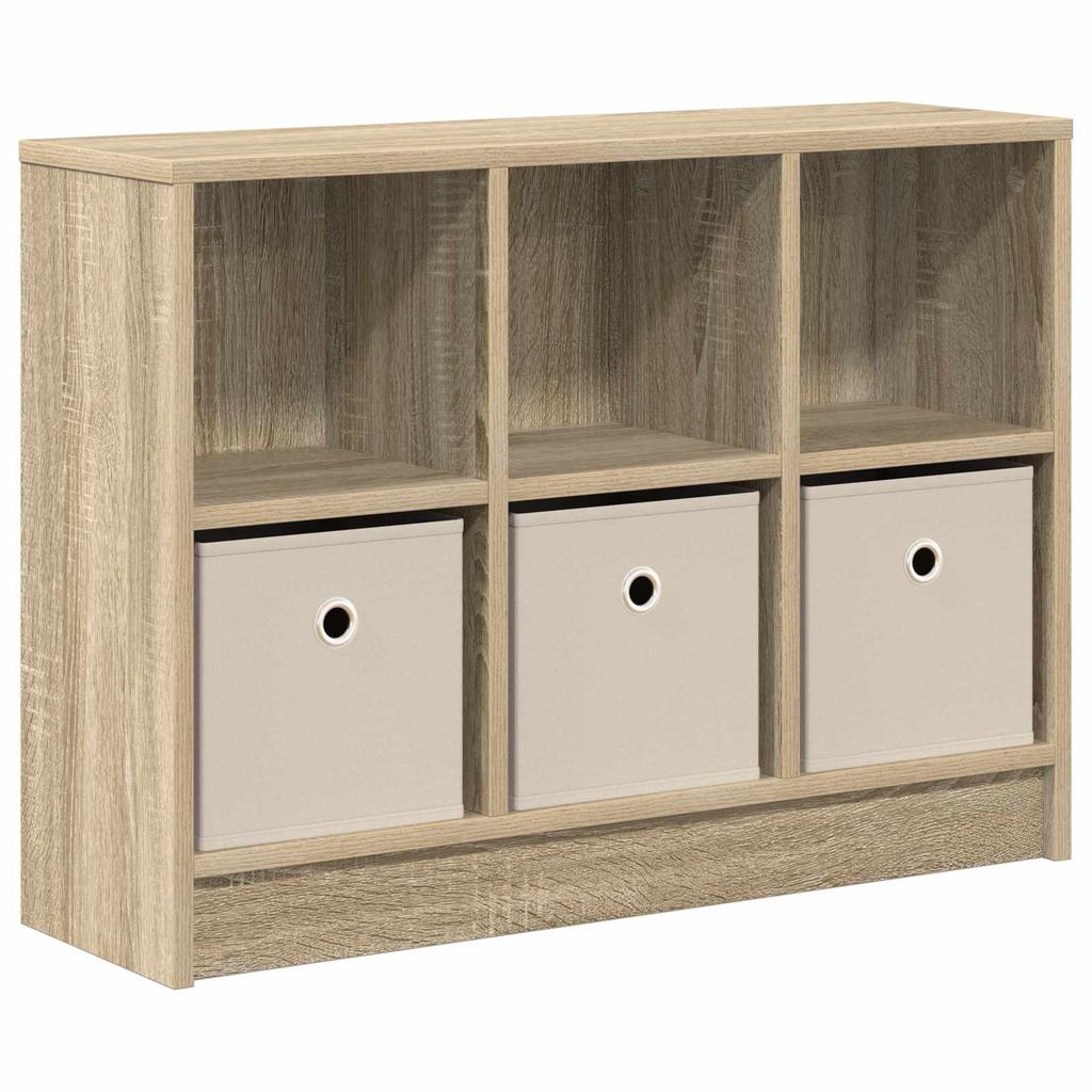 Sideboard with Drawers Sonoma Oak 73.5 X 22.5 X 53.5 Cm